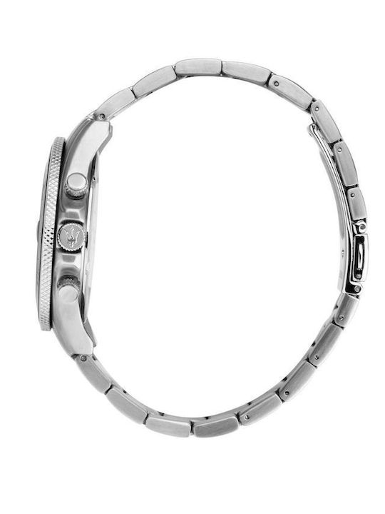 Maserati Competizione Uhr Batterie mit Metallarmband