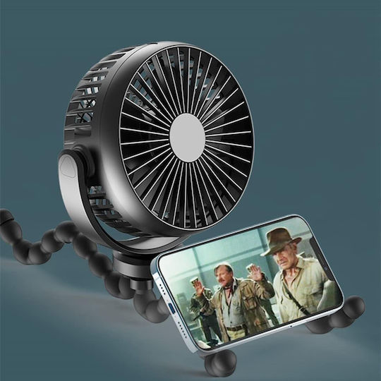 Yuhua Ventilator USB 7W Schwarzes