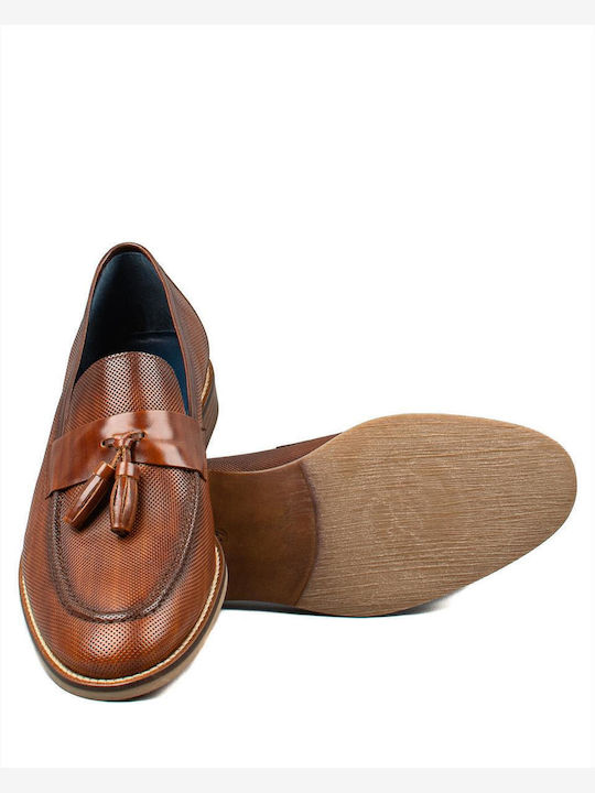 Men's Leather Loafers Tabac Brown