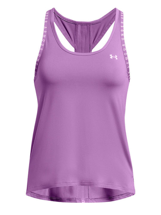 Knockout Γυναικεία Αθλητική Μπλούζα Αμάνικη Fast Drying Λιλά