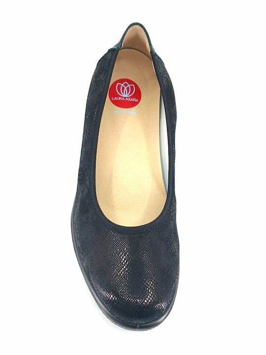 Anatomic Fabric Ballerinas Black