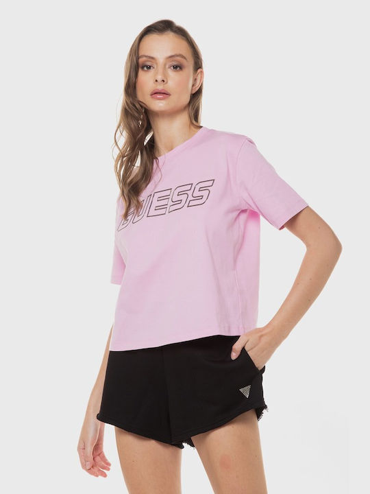 Guess Women's T-shirt Rosa