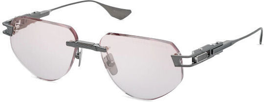 Dita Dita Damen Metallisches Brillengestell aus Titanium Schwarz DTX164-A-03