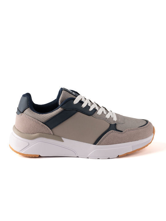 Cockers Men's Leather Casual Shoes Gray
