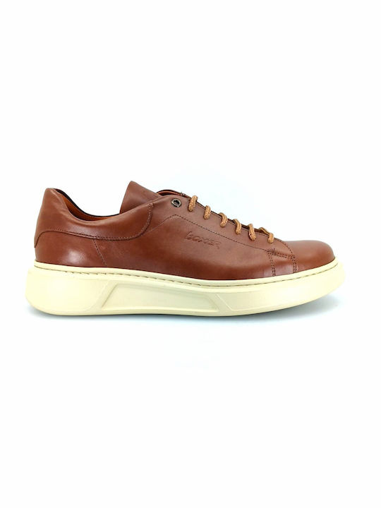 Boxer Men's Leather Casual Shoes Tabac Brown