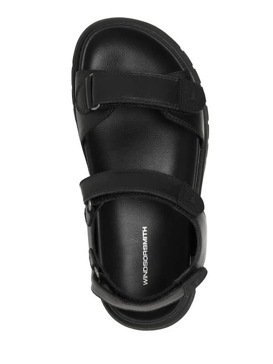 Sandale De Piele Pentru Damă Negre