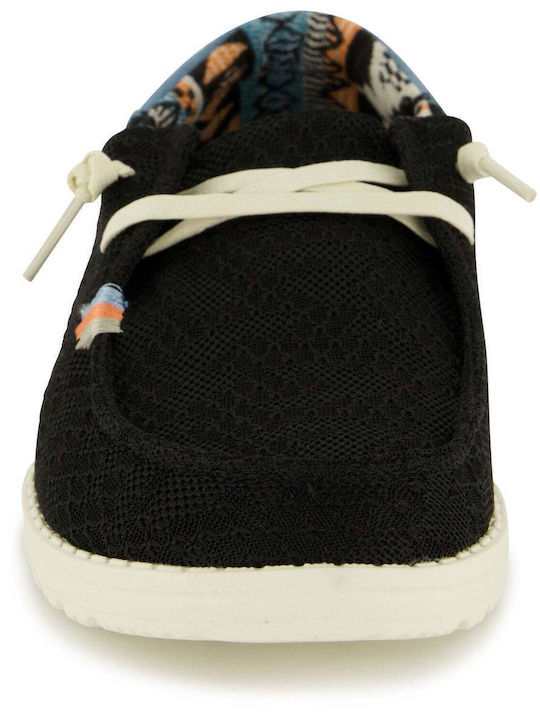 Wendy Women's Moccasins in Black Color