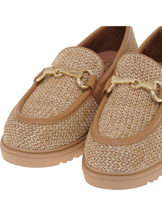 Дамски Loafers в Бежов Цвят