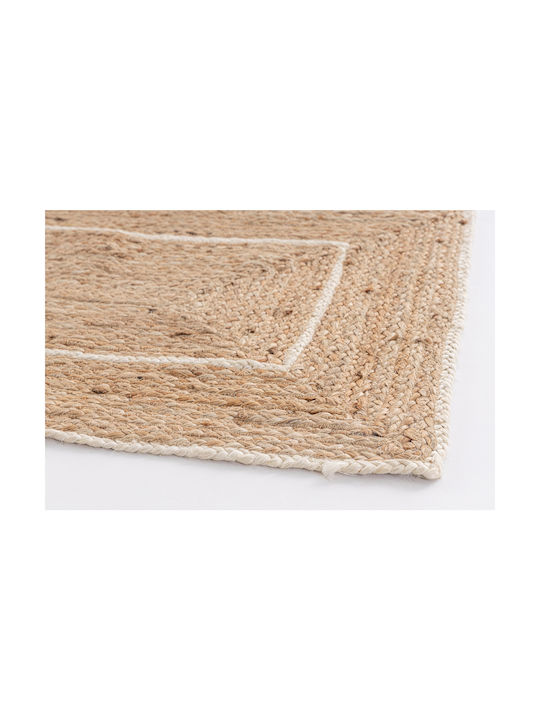 Bizzotto Ankit Rug Rectangular Natural White