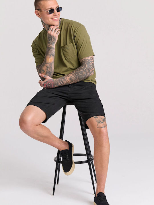 Men's Shorts Chino Black