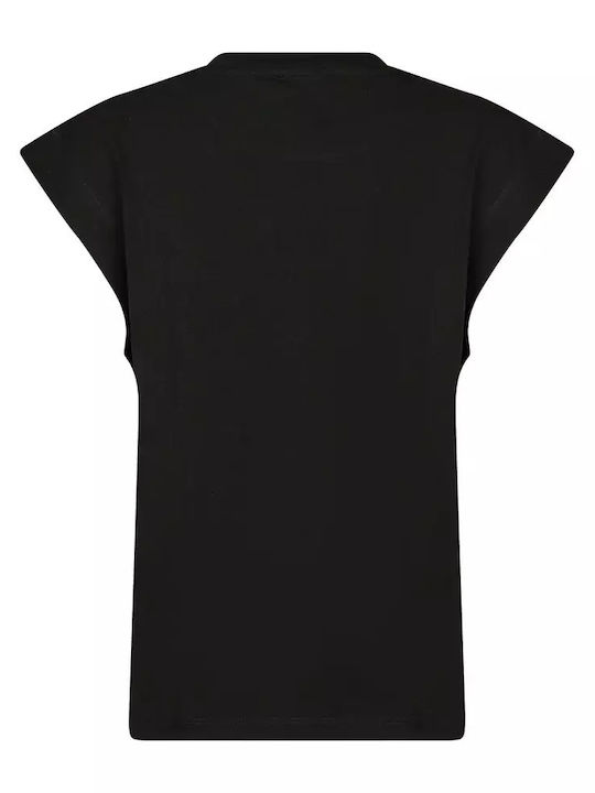 Fila Women's Athletic Blouse Short Sleeve Black