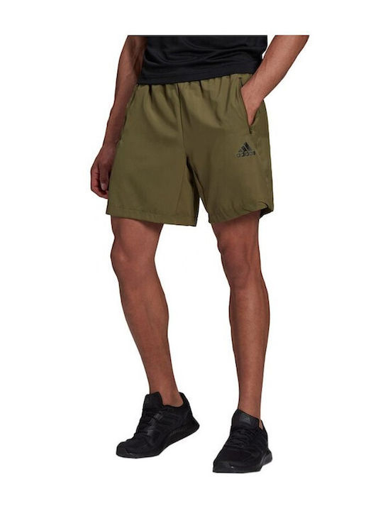 Adidas Designed 2 Move Woven M Pantaloni scurți sport bărbați Verde