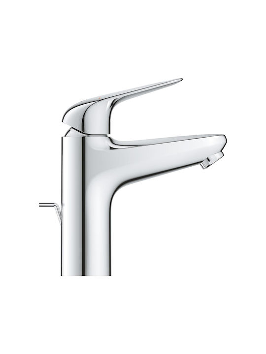 Grohe Euroeco Αναμεικτική Μπαταρία Νιπτήρα Ασημί