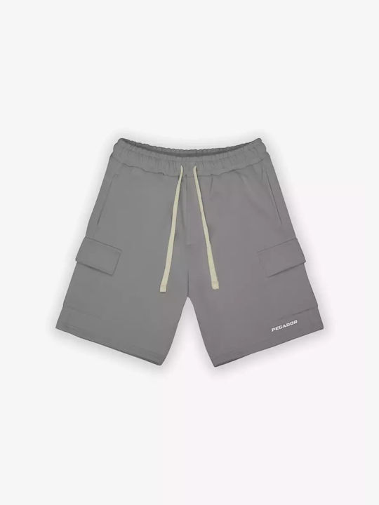 Pegador Men's Athletic Shorts Cool Grey