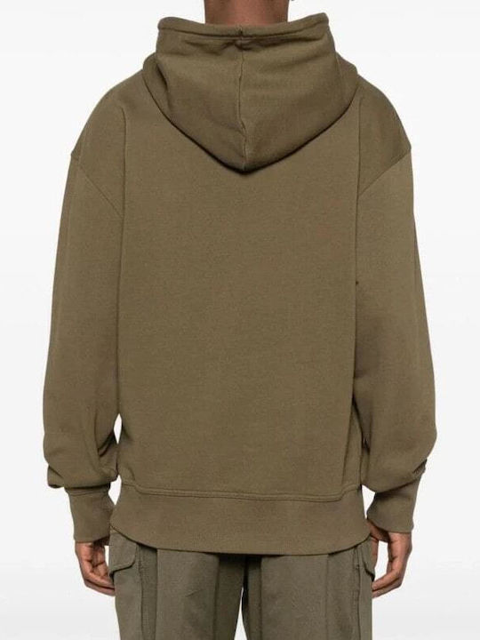 Hugo Boss Men's Sweatshirt with Hood Green