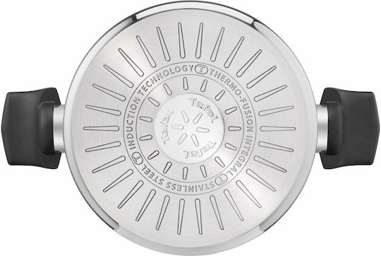 Tefal Emotion Tiefer Edelstahl-Topf 6.2Es / 22cm