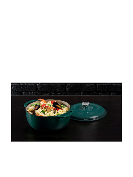 Lodge Deep Pot made of Cast Iron 5.68lt / 27.5cm