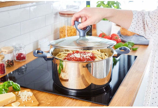 Tefal Daily Cook Deep Stainless Steel Pot 5.36lt / 24cm