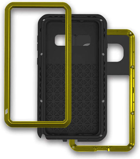 Love Mei Back Cover Metallic Yellow (Galaxy S10+)