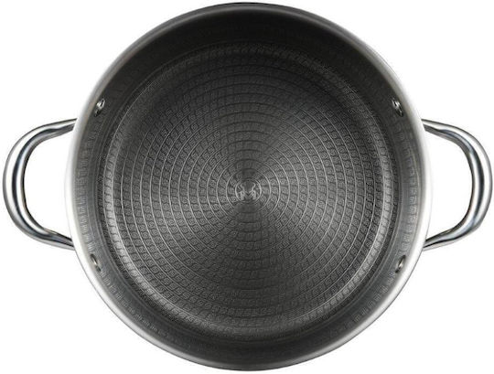 Bergner Hi-tech Deep Stainless Steel Pot 24cm Bergner Hi-tech Deep Stainless Steel Pot 24cm