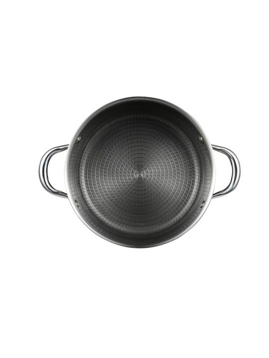 Bergner Hi-tech Deep Stainless Steel Pot 28cm