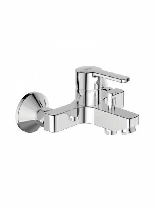 Ideal Standard Vidima Calista Αναμεικτική Μπαταρία Μπανιέρας Ασημί