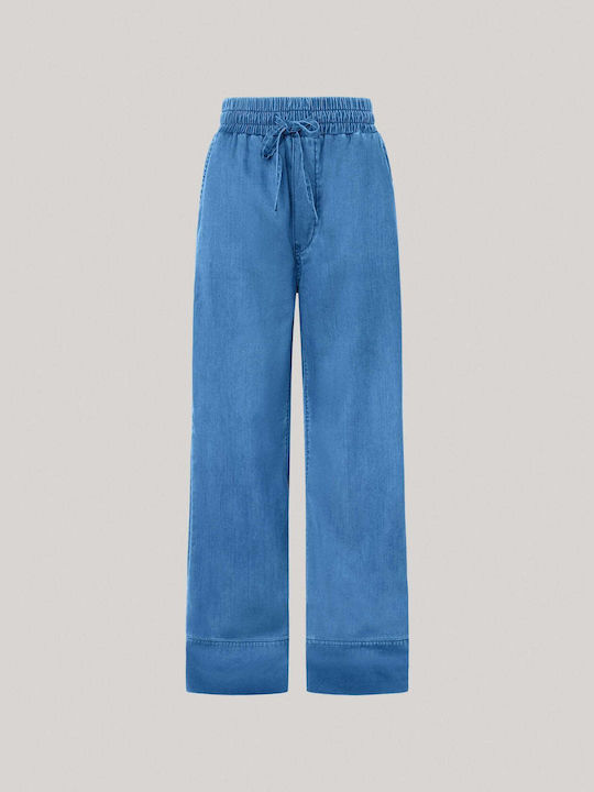 Pepe Jeans High Waist Women's Jean Trousers in Loose Fit