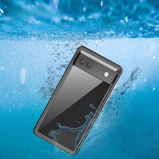 Αδιάβροχη Θήκη Ip68 Google Pixel 6a Redpepper Μαύρη
