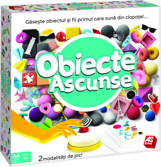 Joc de Societate Obiecte Ascunse pentru 2-4 Jucători 6+ Ani AS