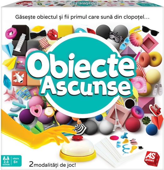 Joc de Societate Obiecte Ascunse pentru 2-4 Jucători 6+ Ani AS
