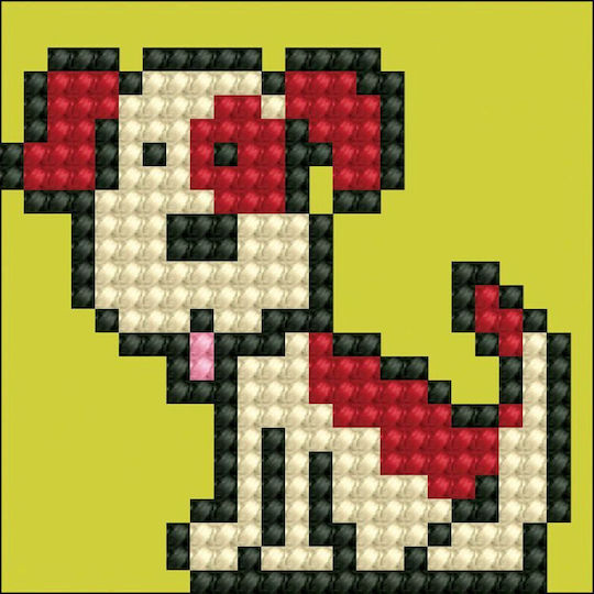 Diamond Dotz Σκυλάκι Diamond Painting Frame Kit