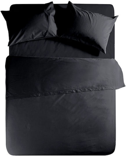 Nef-Nef Homeware Basic Set Față de Pernă cu plic de acoperire Negru 52x72cm.