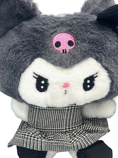 Sanrio Kuromi Hello Kitty Plush 20 cm 1440-217-1.GRA Grey