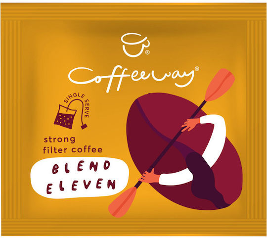Coffeeway Καφές Φίλτρου Arabica Blend Eleven Αλεσμένος 10x7.5gr