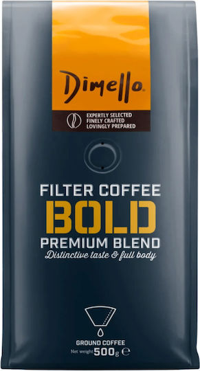 Dimello Филтърно Кафе Bold Classic Смляно 500гр