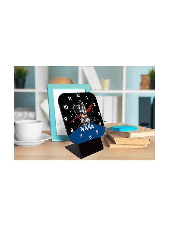 Koupakoupa Nasa Badge Επιτραπέζιο Ρολόι KP_23310_clock-desk-square