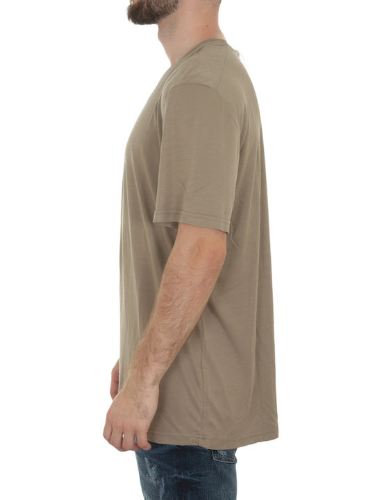 Nineteen Apparel Club Men's Short Sleeve T-shirt Sand Brown