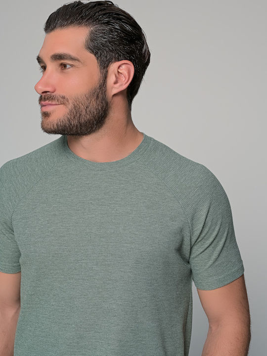 Waffle T-shirt Χακί