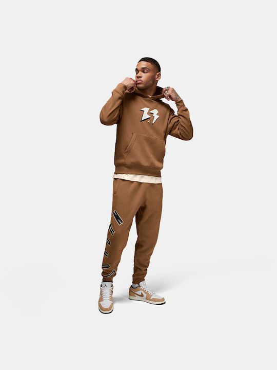 Flight Mvp Pantaloni de trening Fleece - Polar Lt British Tan