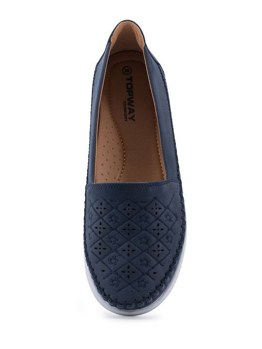 Дамски Loafers в Син Цвят