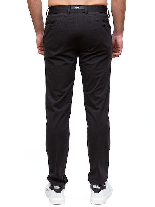 Hose Chino Elastisch Black