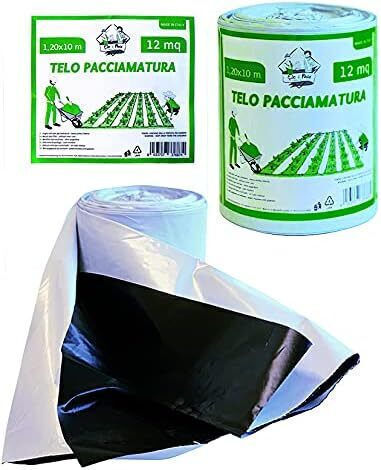 Nylon Film Ground Cover Fabric 1.2x10m White