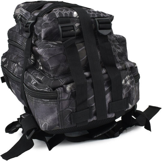 Mcan Military Backpack Backpack made of Polyester Black 30lt