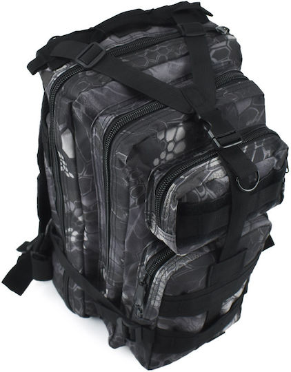 Mcan Military Backpack Backpack made of Polyester Black 30lt