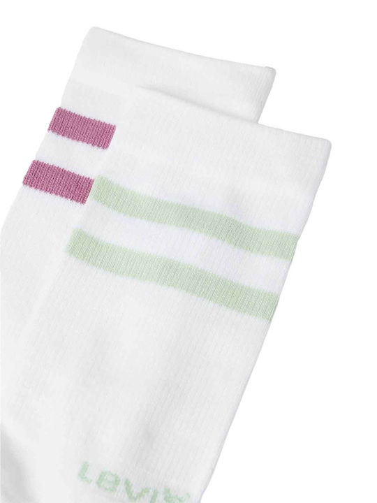 Levi's Kids' Socks Sport White 2 Pairs