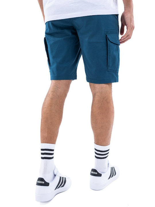 District75 Herrenshorts Cargo Blue