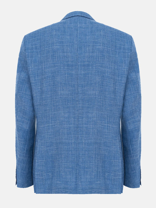 Men's Summer Suit Jacket Lightblue