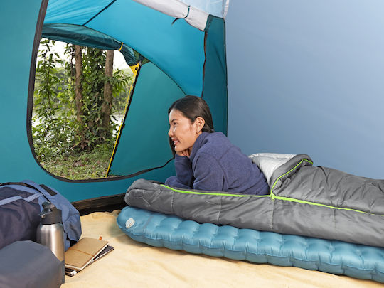 Bestway Μονό Υπόστρωμα Camping Μπλε