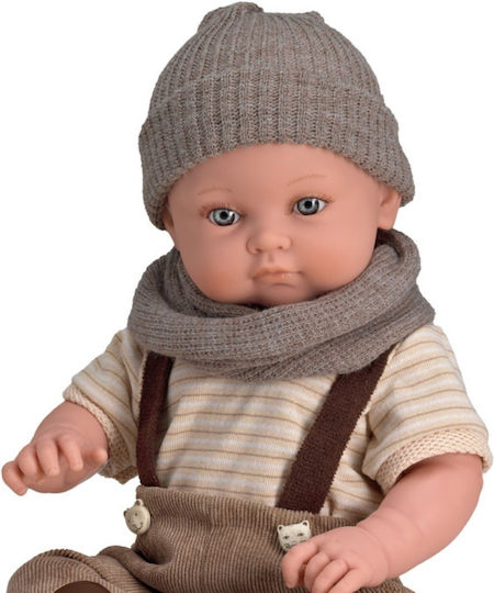 Magische Babypuppe "arthur Cordmütze Salopetta"