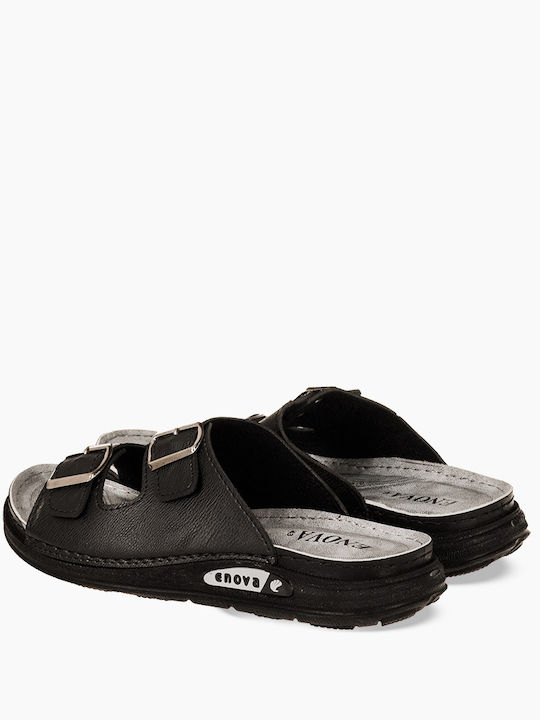 Herrensandalen in Schwarz Farbe